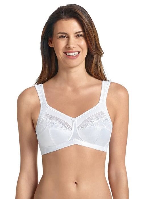 Safina White Post Surgery Bra