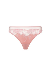 Splendeur Soie Pink Thong