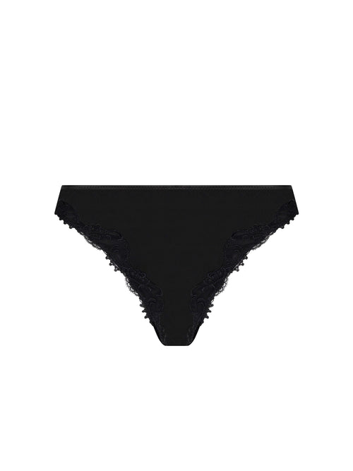Splendeur Soie Black Italian Brief