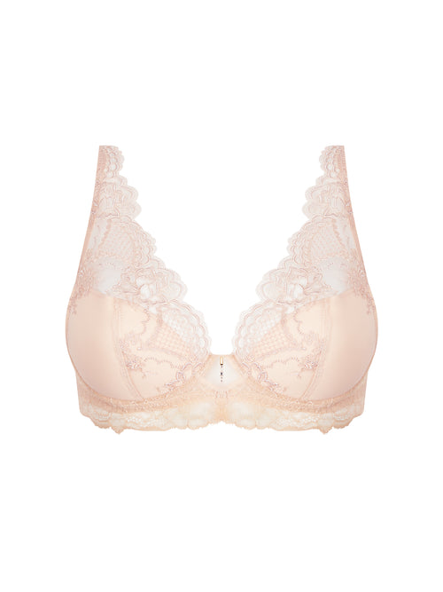 Sublime en Dentelle Lightly Padded Glam Bra Nude