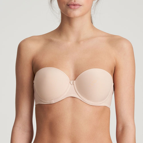 Tom Caffe Latte Strapless Bra