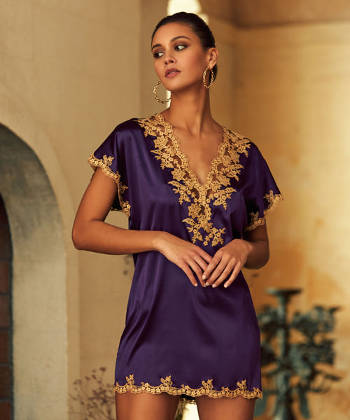 Reine Nightdress Purple