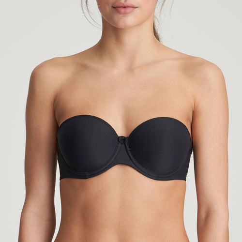 Tom Black Strapless Bra