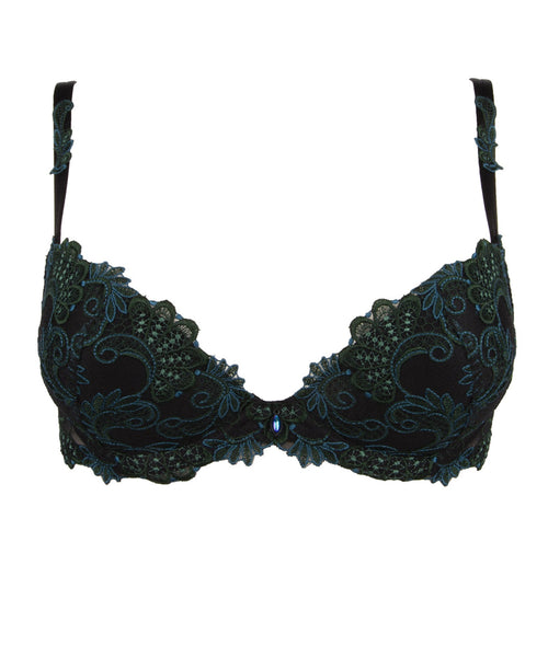 Dressing Floral Aloe Contour Plunge Bra