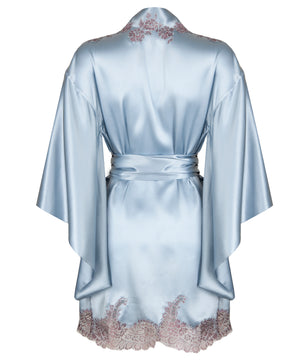 Veronique Blue Haze Kimono Robe