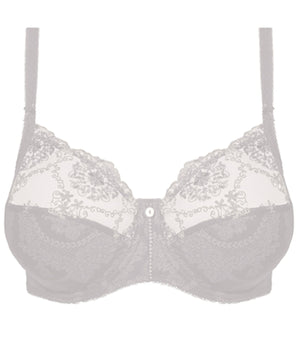 Lilly Rose White Full Cup Bra
