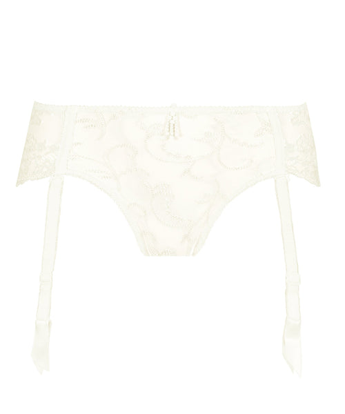 Ginger Naturel Tanga & Suspender