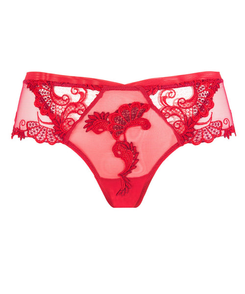 Dressing Floral Solaire Red Short