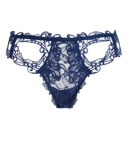 Soir de Venise Blue Thong
