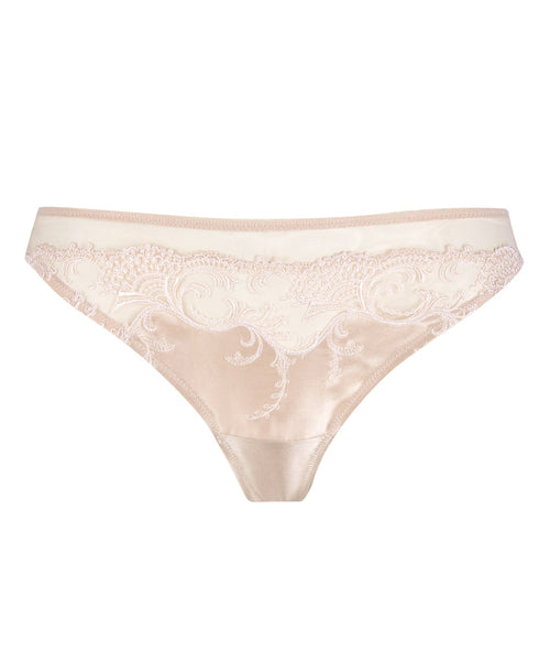 Splendeur Soie Aurore Thong