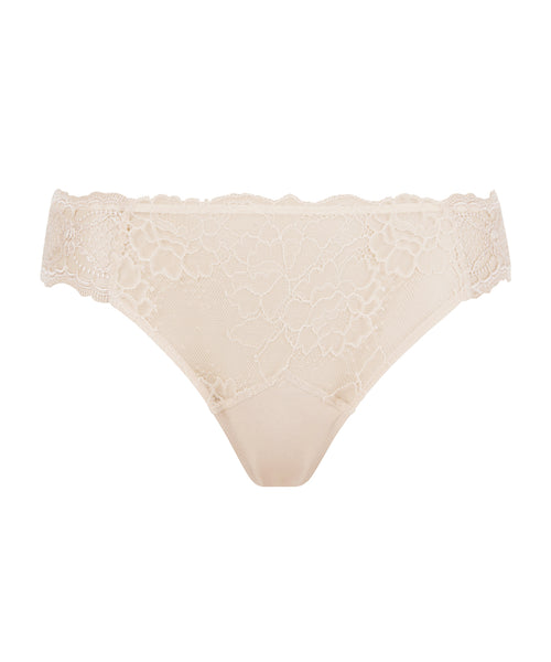 Sublime en Dentelle Nude Italian Brief