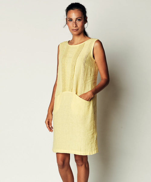 Linen Short Dress