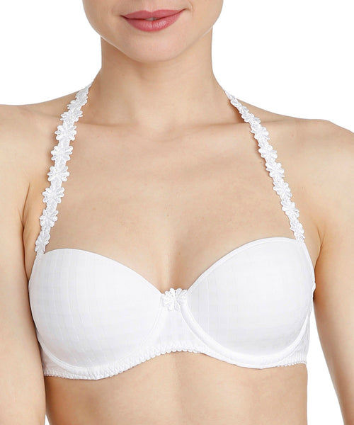 Avero White Multiway Balcony Bra