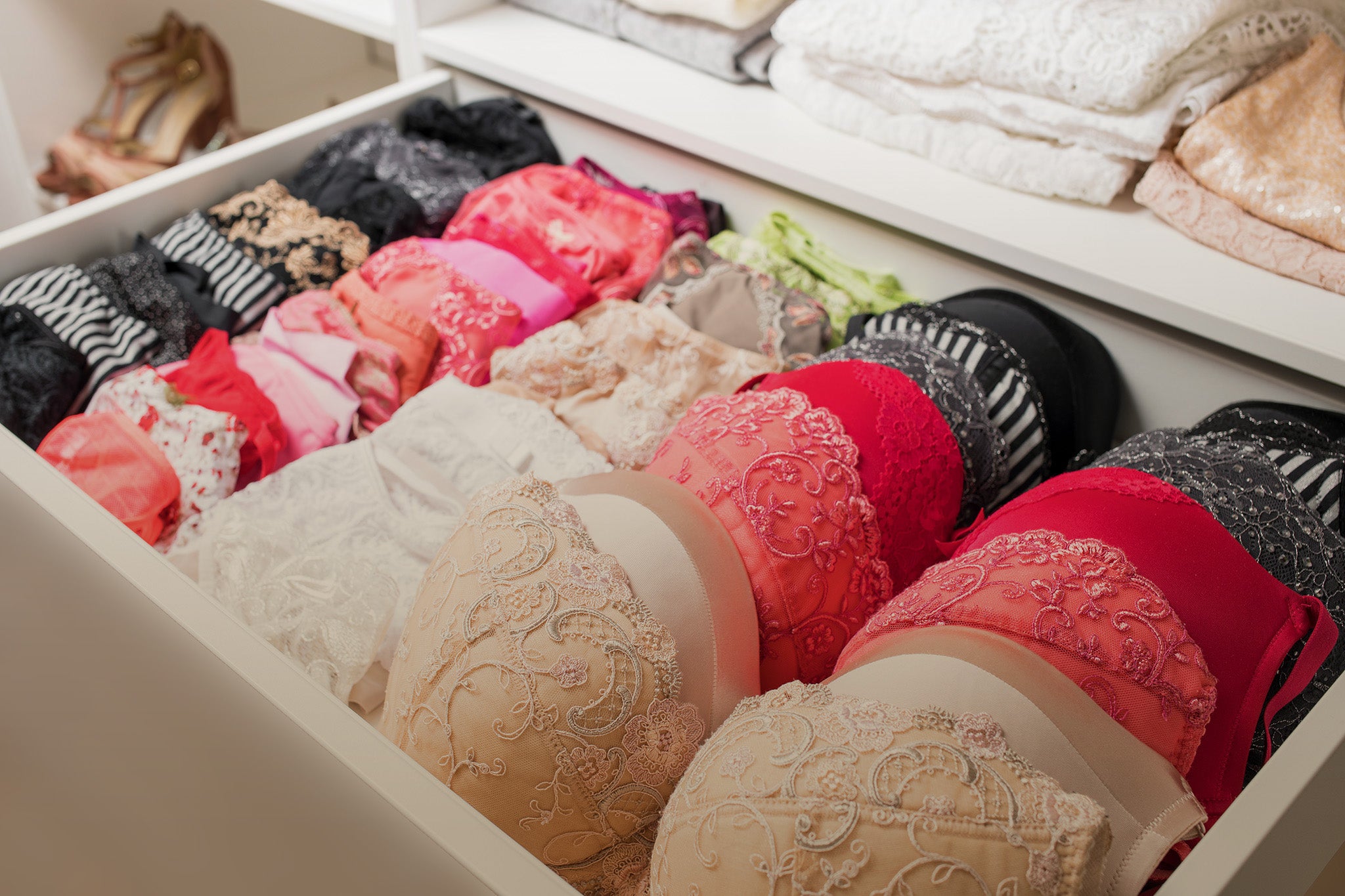 Tips for storing your lingerie