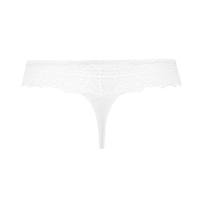 Cassiopee White Thong