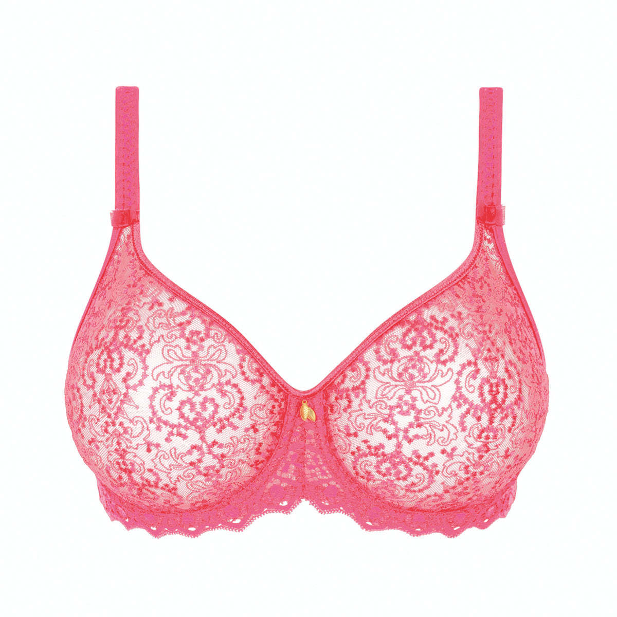 Cassiopee Electric Pink Seamless Bra