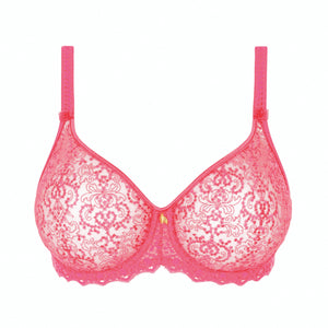 Cassiopee Electric Pink Seamless Bra