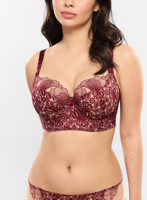 Agathe Amarante Bustier