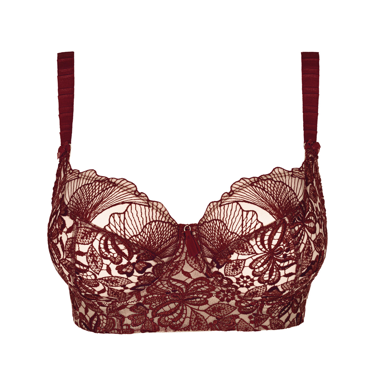 Agathe Amarante Bustier
