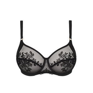 Paola Black Full Cup Bra