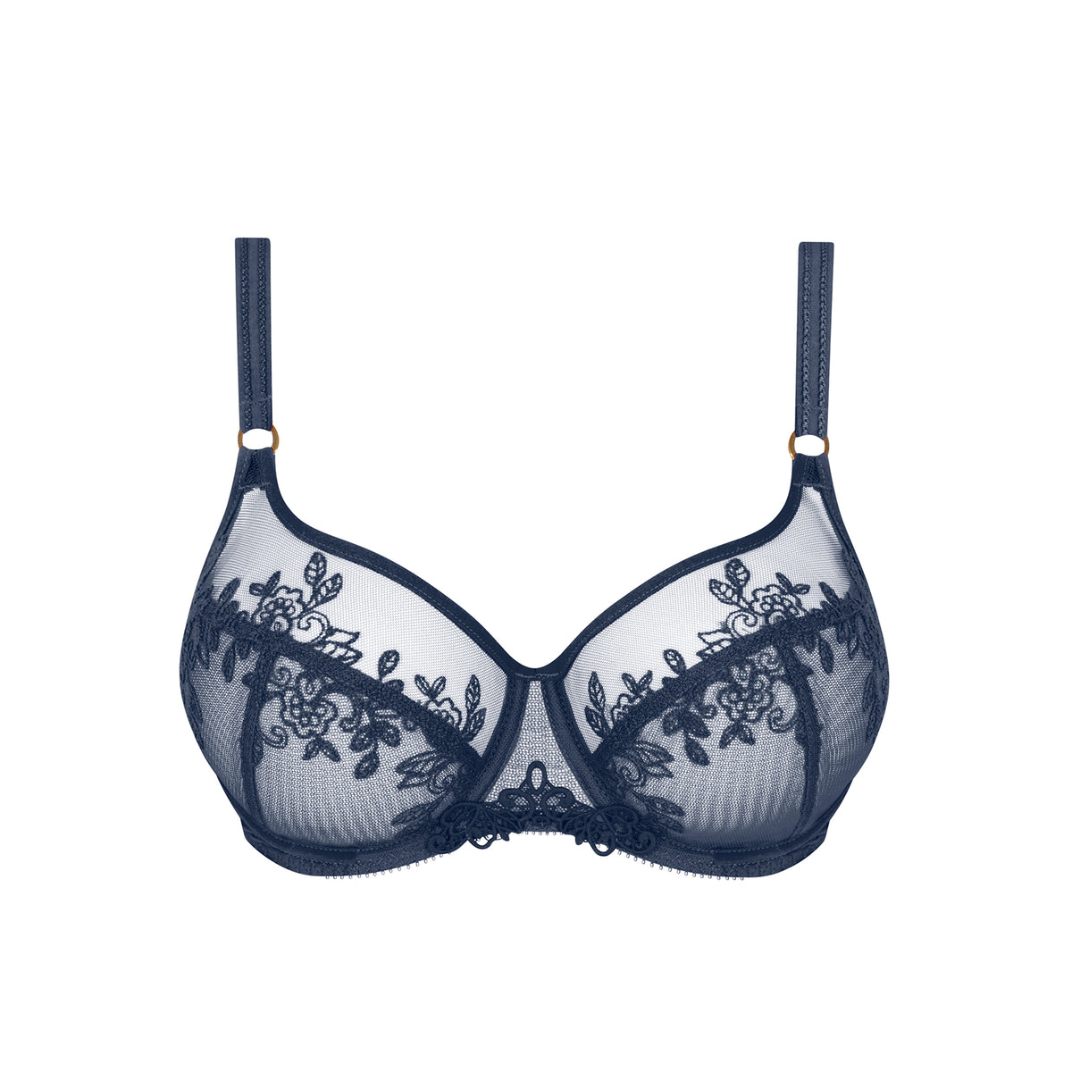 Paola Bleu Venise Low Necked Bra