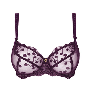 Tess Amethyst Low Necked Bra