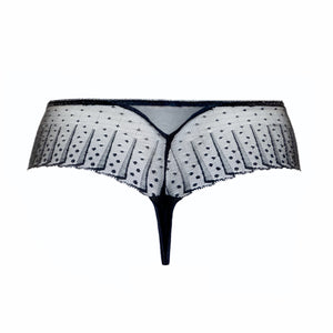 Amour Black Thong