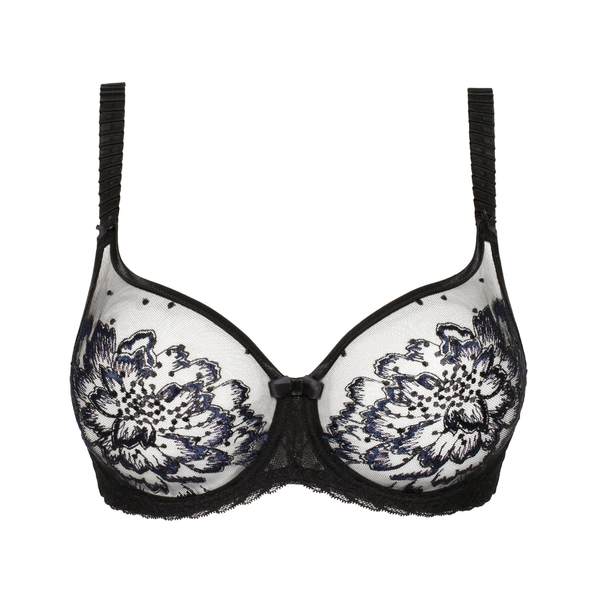 Amour Black Seamless Bra