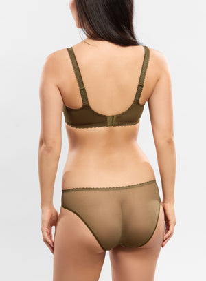 Alix Bronze Low Necked Bra & Brief