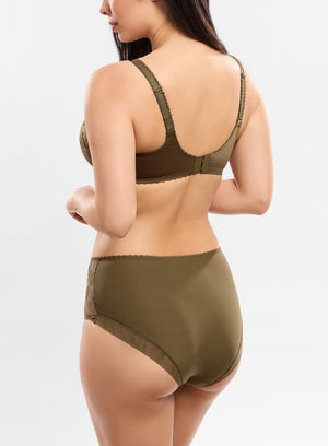 Alix Bronze Low Necked Bra