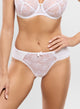 Charlotte White Thong