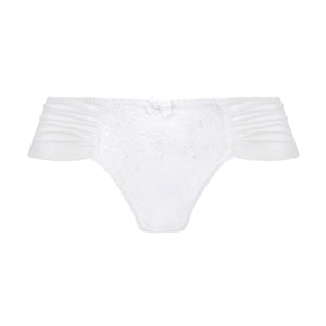 Charlotte White Thong