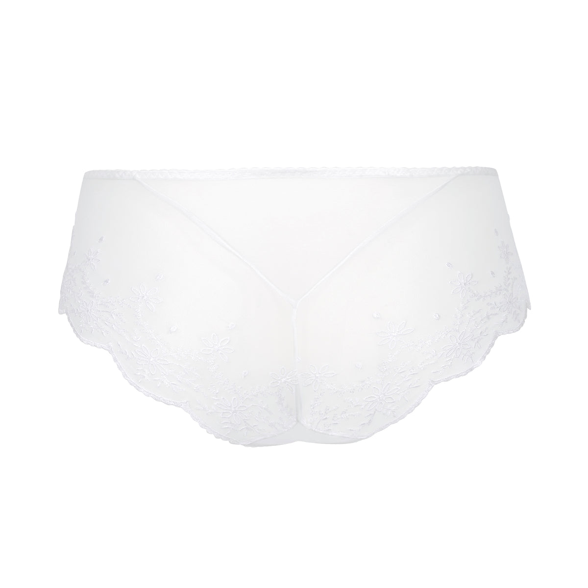 Charlotte White Shorty