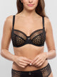 Infinity Black Low Necked Bra