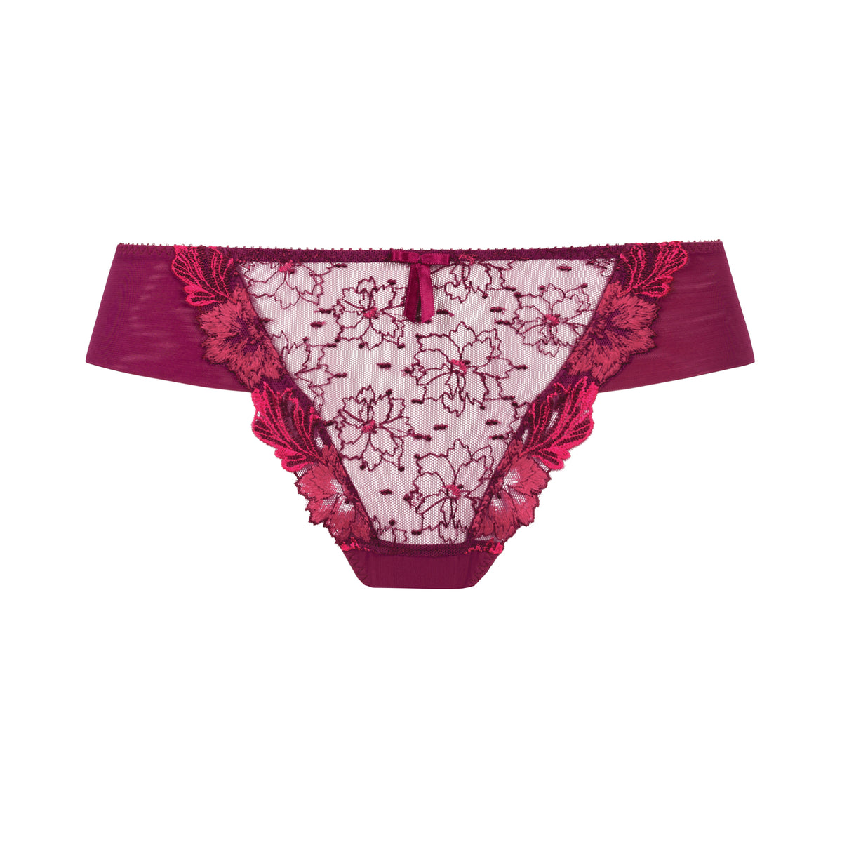 Clea Grenat Thong
