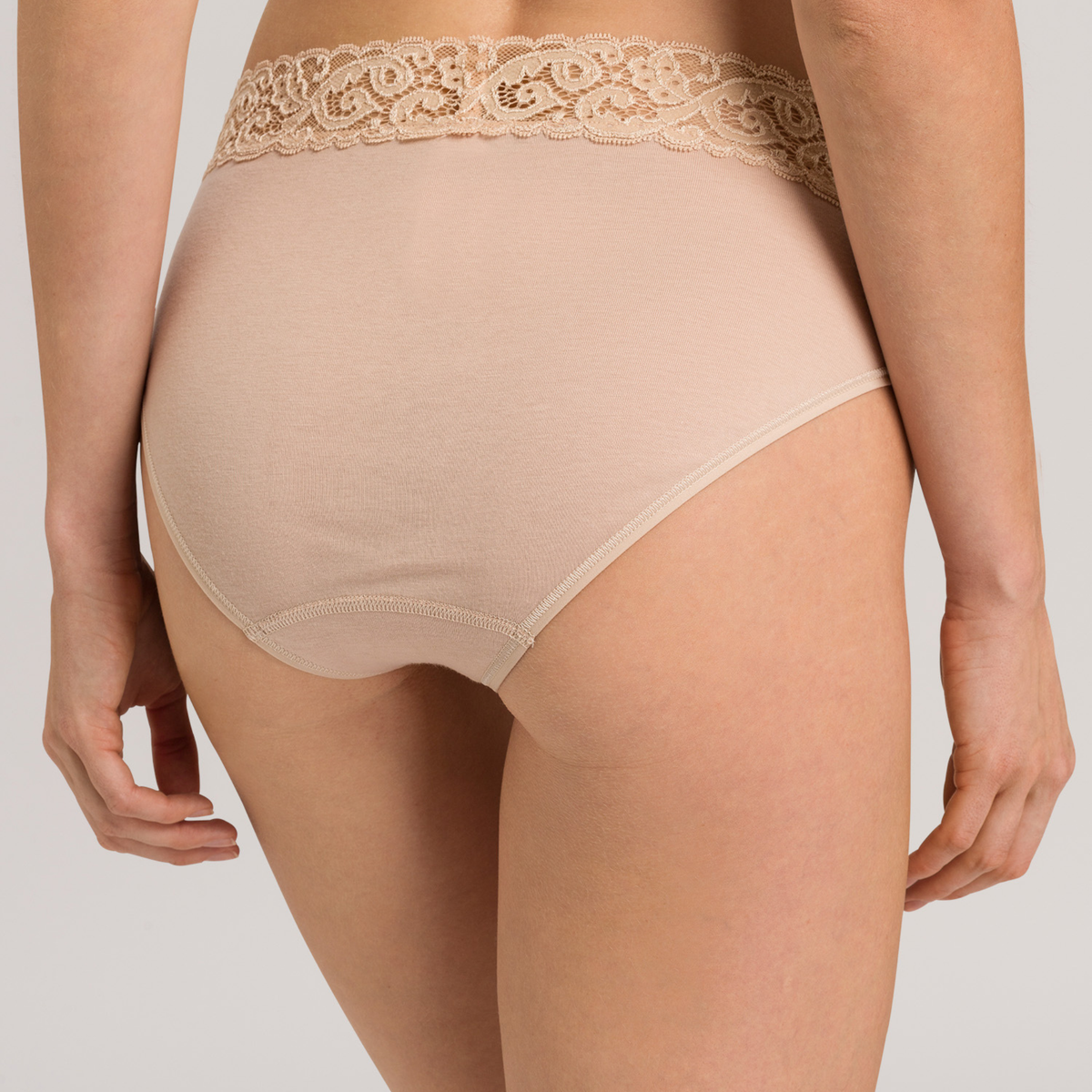 Moments Hipster Brief Nude Cotton Lace
