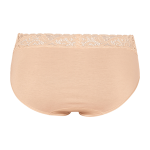 Moments Hipster Brief Nude Cotton Lace
