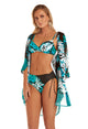 Amazonia Lidiana Underwired Bikini & bali Shirt