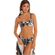 Black and White Balma Bandeau Bikini