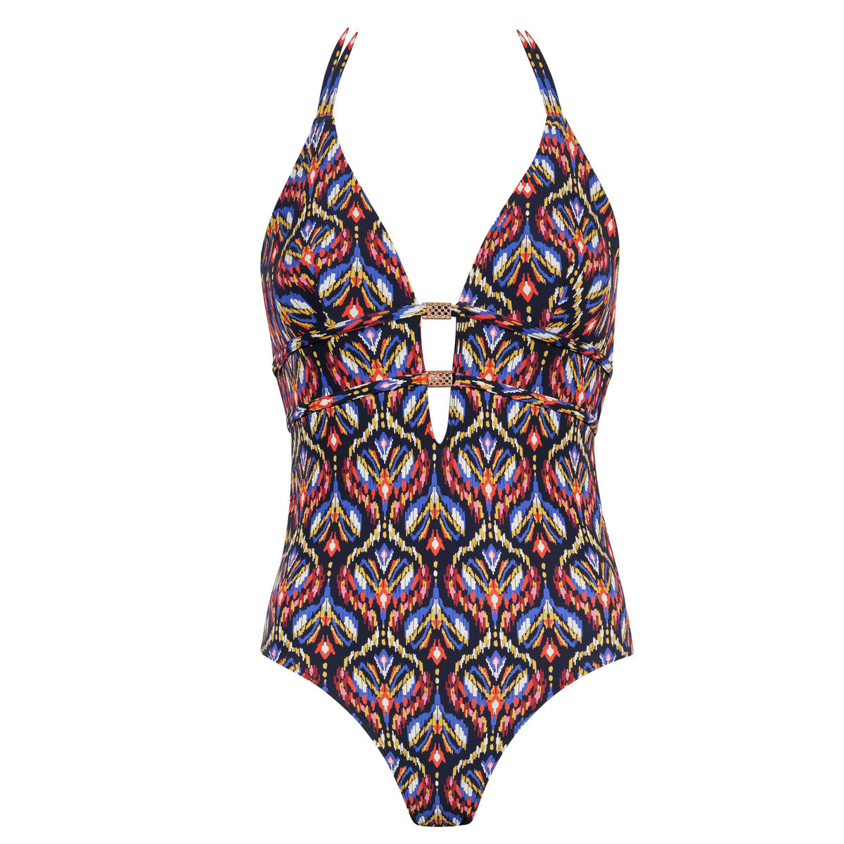 Sunkissed Allure Ikat Swimsuit