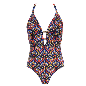 Sunkissed Allure Ikat Swimsuit
