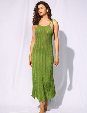 Le Soleil Jungle Roof Knitted Dress