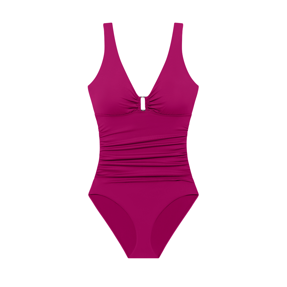Beach Club Ring Front Plumeria Underwired Swimsuit