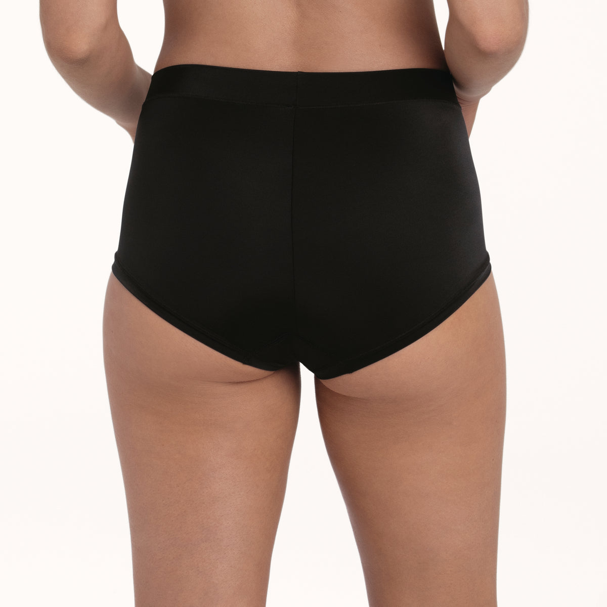 Claire Black High Waist Brief