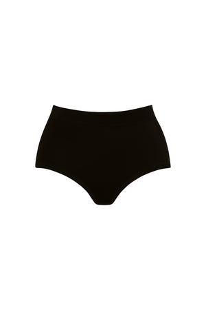Claire Black High Waist Brief