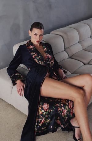 Bernadette Floral Robe