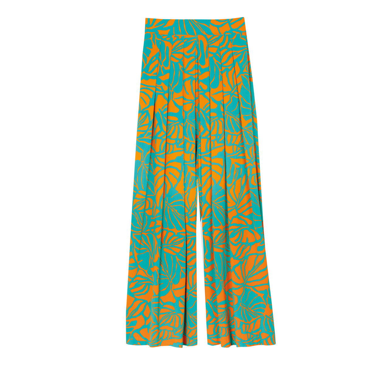 Palma Daisy Green & Orange Pants