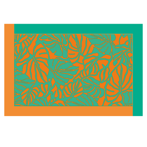 Palma Viana Green & Orange Pareo