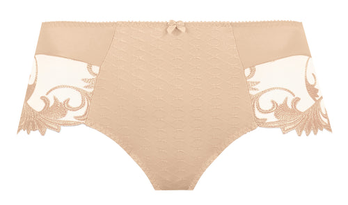 Thalia Caramel Jacquard High Brief