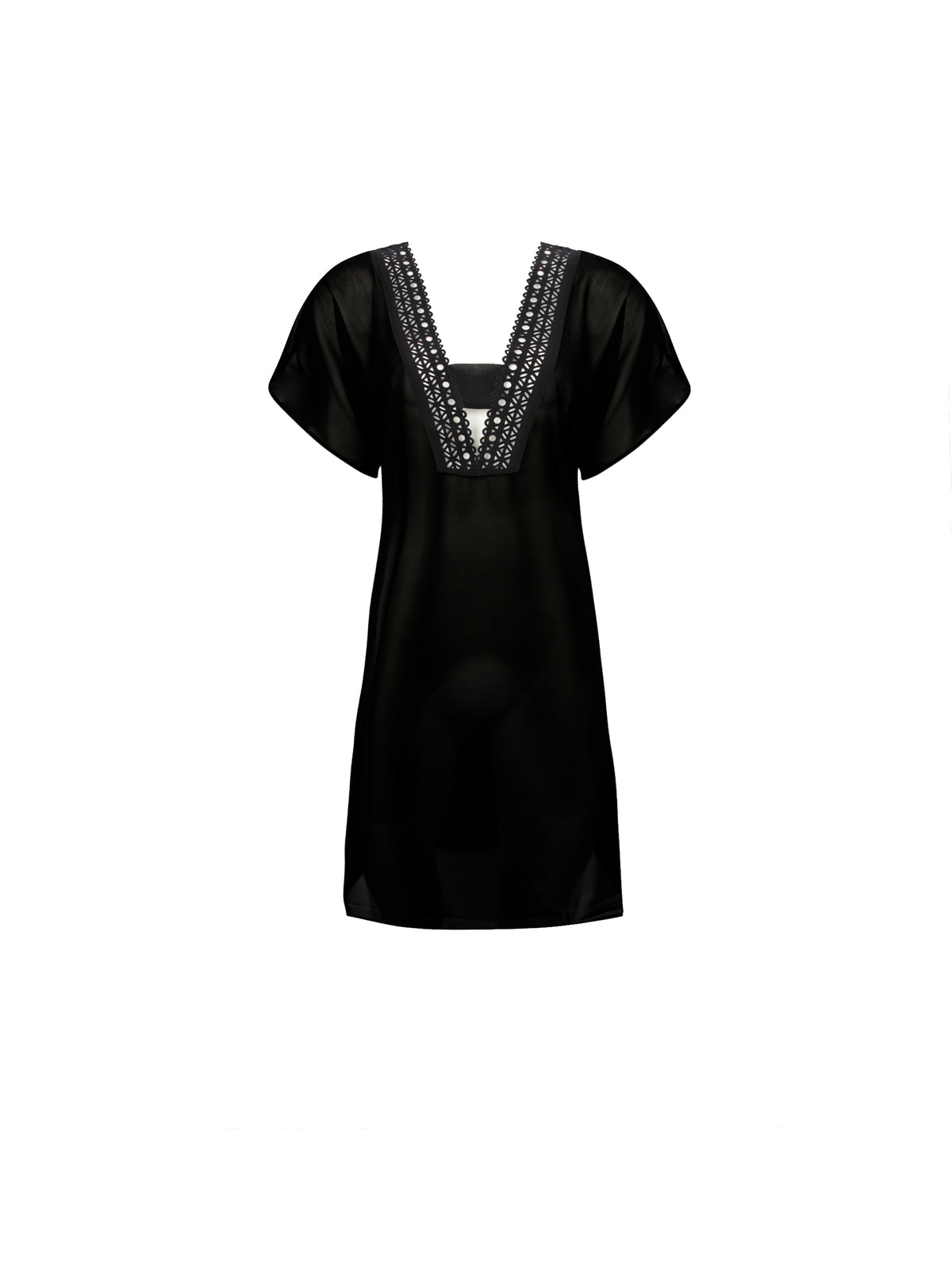 Ajourage Couture Black Tunic